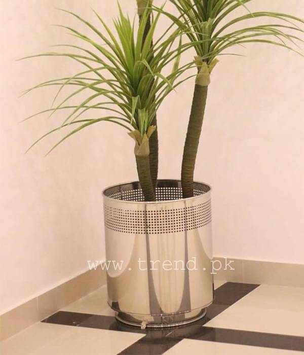 Planter Stainless Steel, Steel Gamla, Office and Home Decor 1