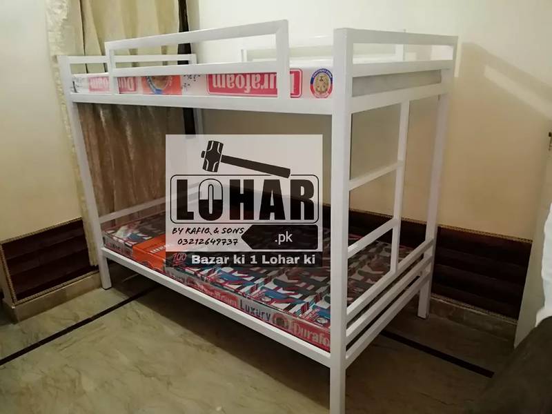 Iron Bunk Bed | Double dacker | 10 years warranty | COD all Pakistan 4