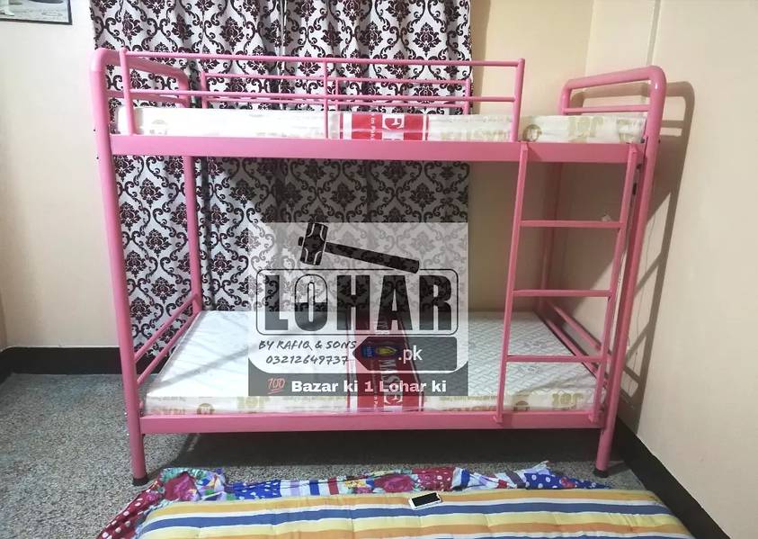 Iron Bunk Bed | Double dacker | 10 years warranty | COD all Pakistan 6