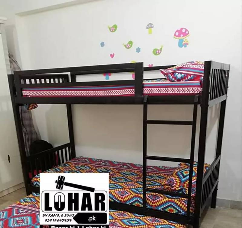 Iron Bunk Bed | Double dacker | 10 years warranty | COD all Pakistan 9