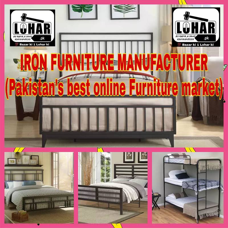 Iron Bunk Bed | Double dacker | 10 years warranty | COD all Pakistan 11