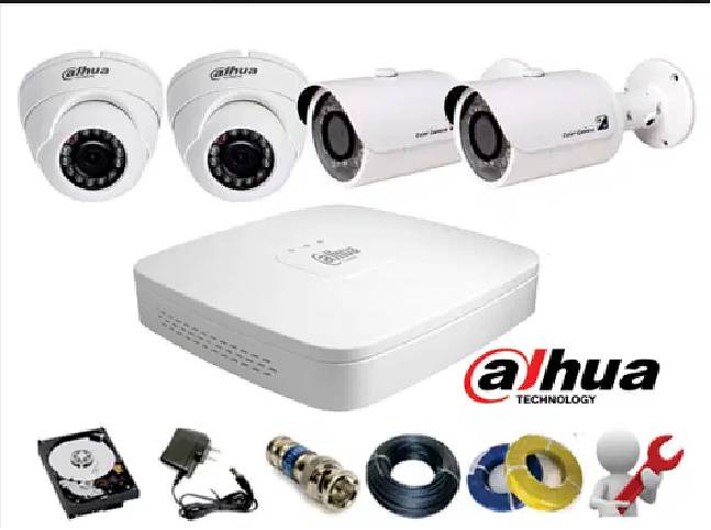 4 cctv cameras with installation 13