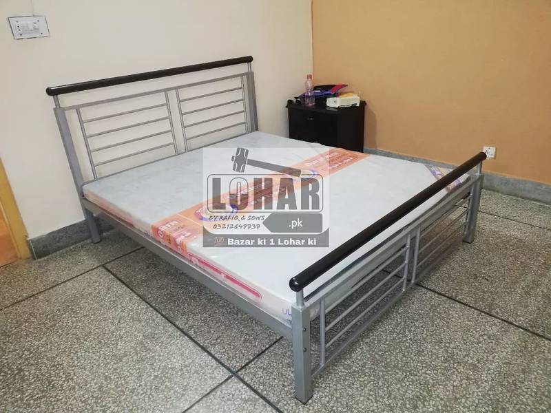 Iron Double Bed | King / Queen Size Bed (10 years warranty) 2