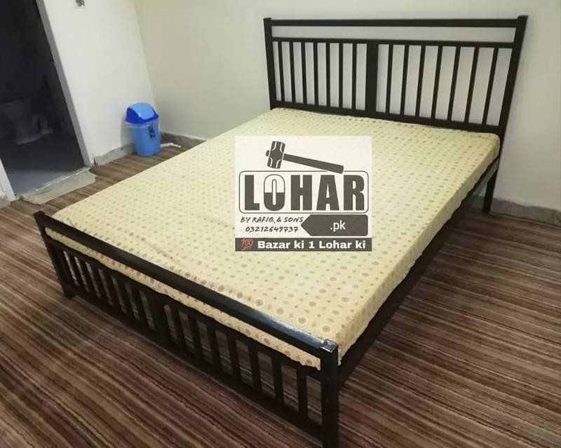 Iron Double Bed | King / Queen Size Bed (10 years warranty) 5