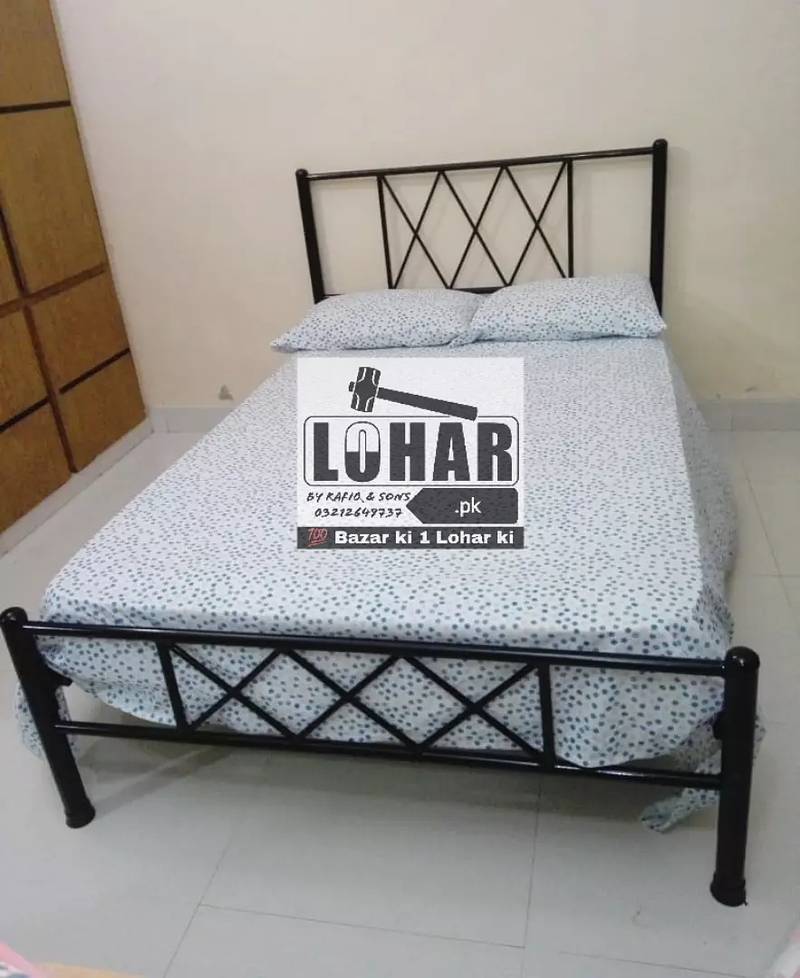 Iron Double Bed | King / Queen Size Bed (10 years warranty) 7