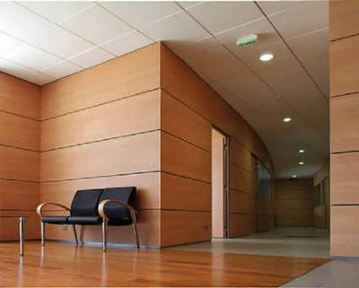 Wall Partitions,Interiors,Office wood/steel Furnicher, 1