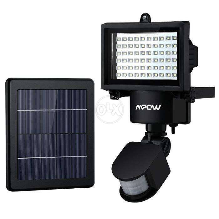 Solar Powered Motion Sensor Light - 60 LEDs 0