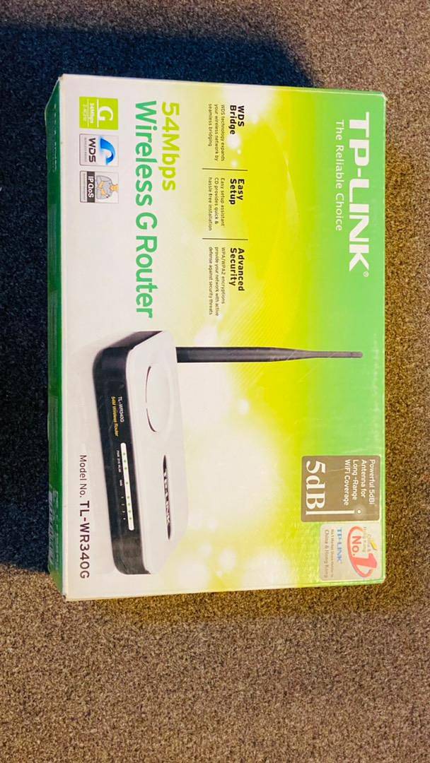 Tplink Router WR340G 0