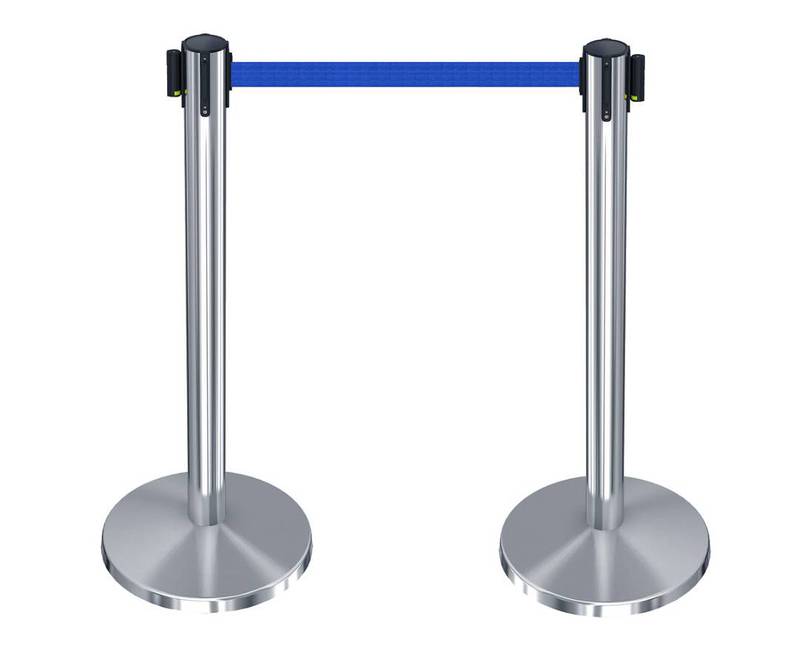 Queue Stand, Queue Manager, Queue pole, Stanchions, stainless steel 1
