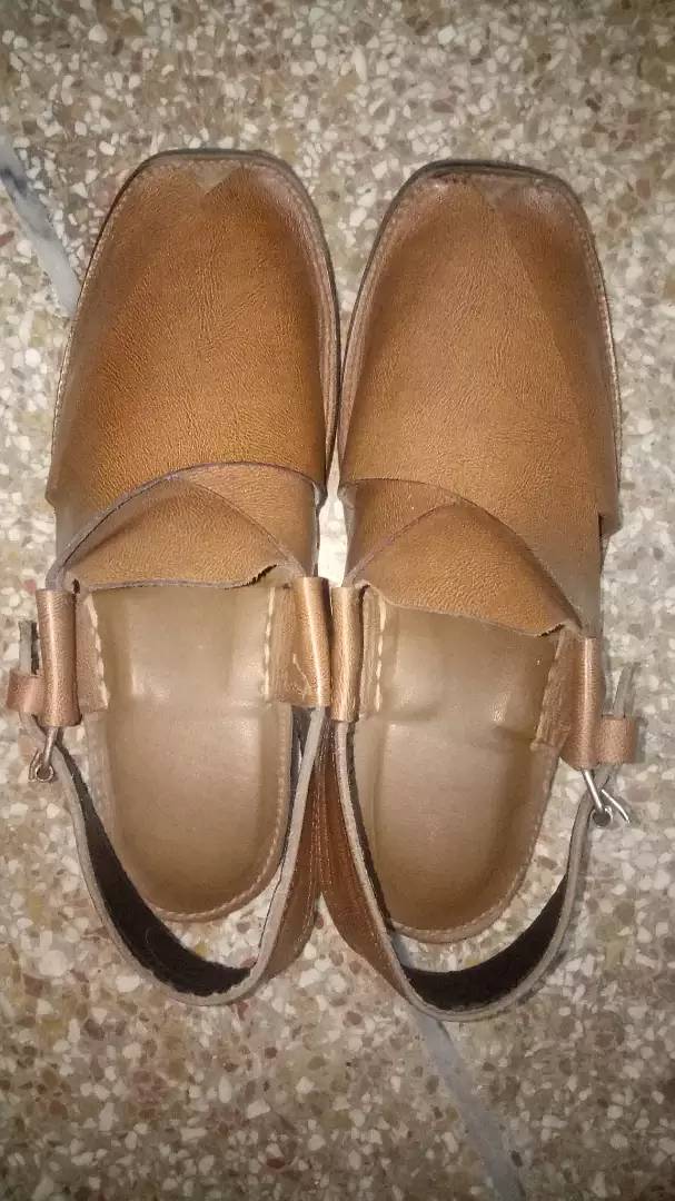 New Peshawari Chappal Hand Made. . Genuine Leather Upper & Sole size 8 2
