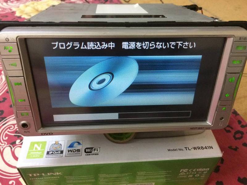Toyota vitz car DVD player japan 1