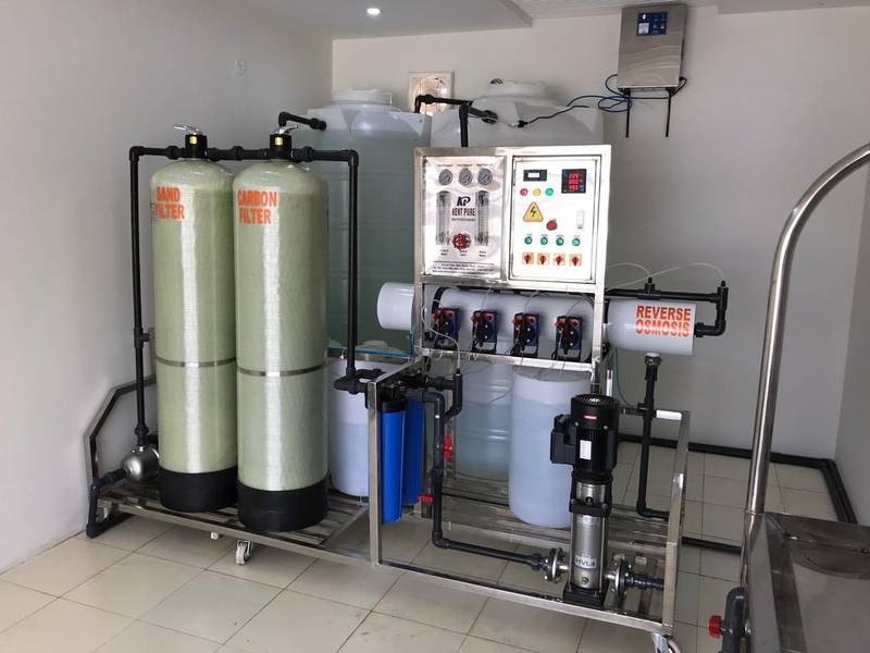 Reverse Osmosis Mineral Water Plant 6000 GPD 2