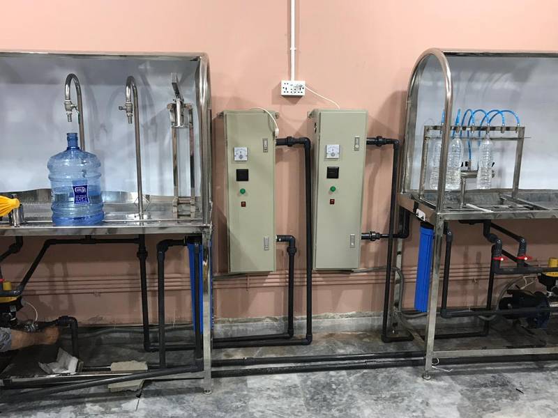 RO mineral water plant . Drinking water plant 1