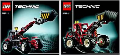 LEGO Technic 8283 Telehandler 2 in 1 Front End Loader 0