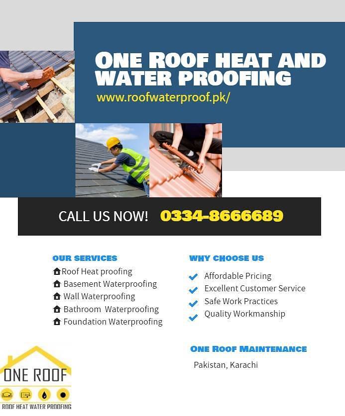 One Roof Heat & Water Proofing Services 3