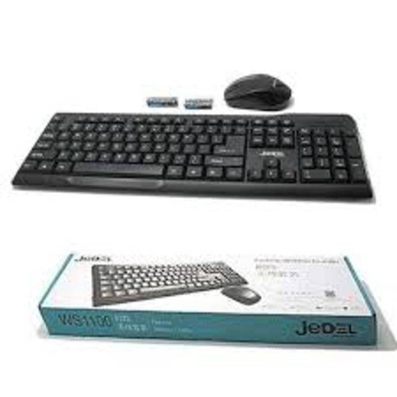 Wireless Keyboard Mouse Combo By Jedel New and Fresh Stock Available 0