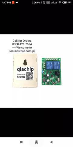QIACHIP 433 Mhz Universal Wireless Remote Control Switch AC 85V ~ 25