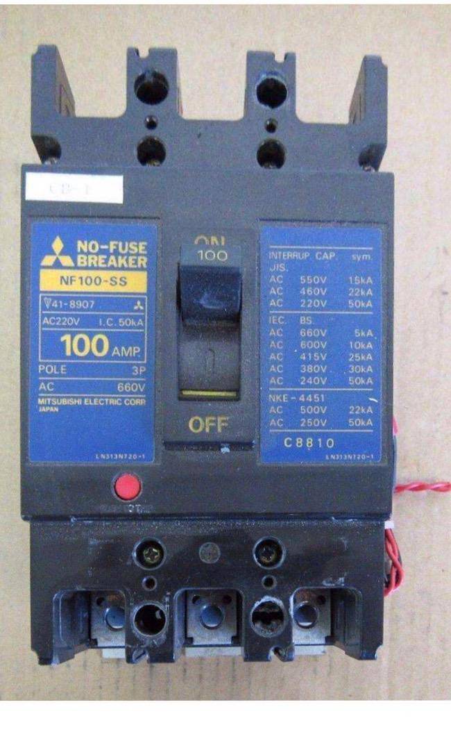 All types of MCCB Circuit Breakers) with warranty 9