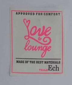 Printed LABELS / TAGS