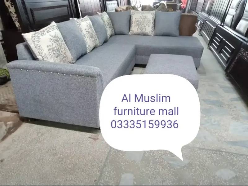 Most comfortable style L shape sofa set only 27999 9