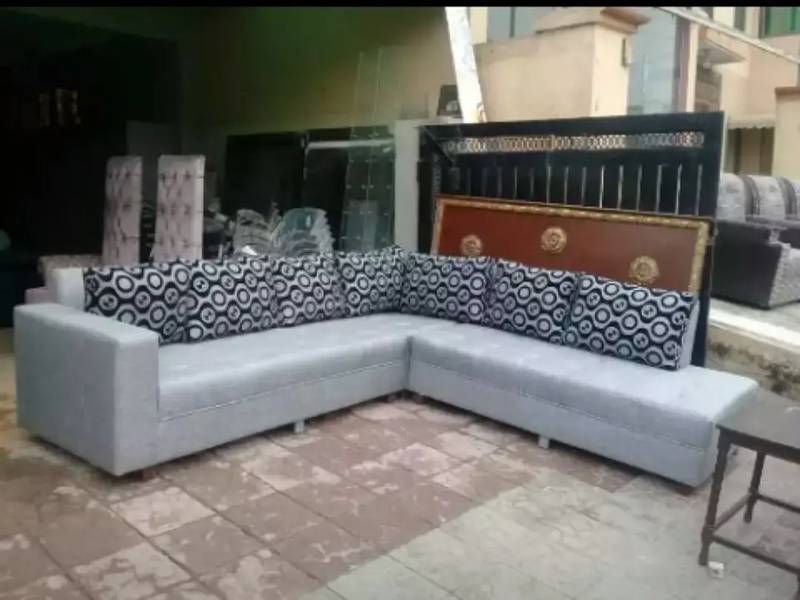 Most comfortable style L shape sofa set only 27999 11