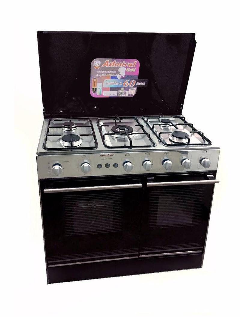 Admiral Cooking range 5 burners with oven backed by 1 year warranty 0