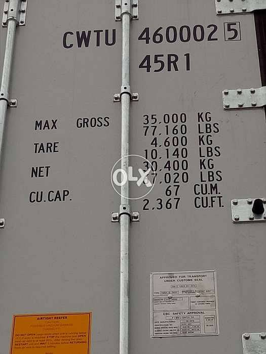 New refrigerated containers for sale 2