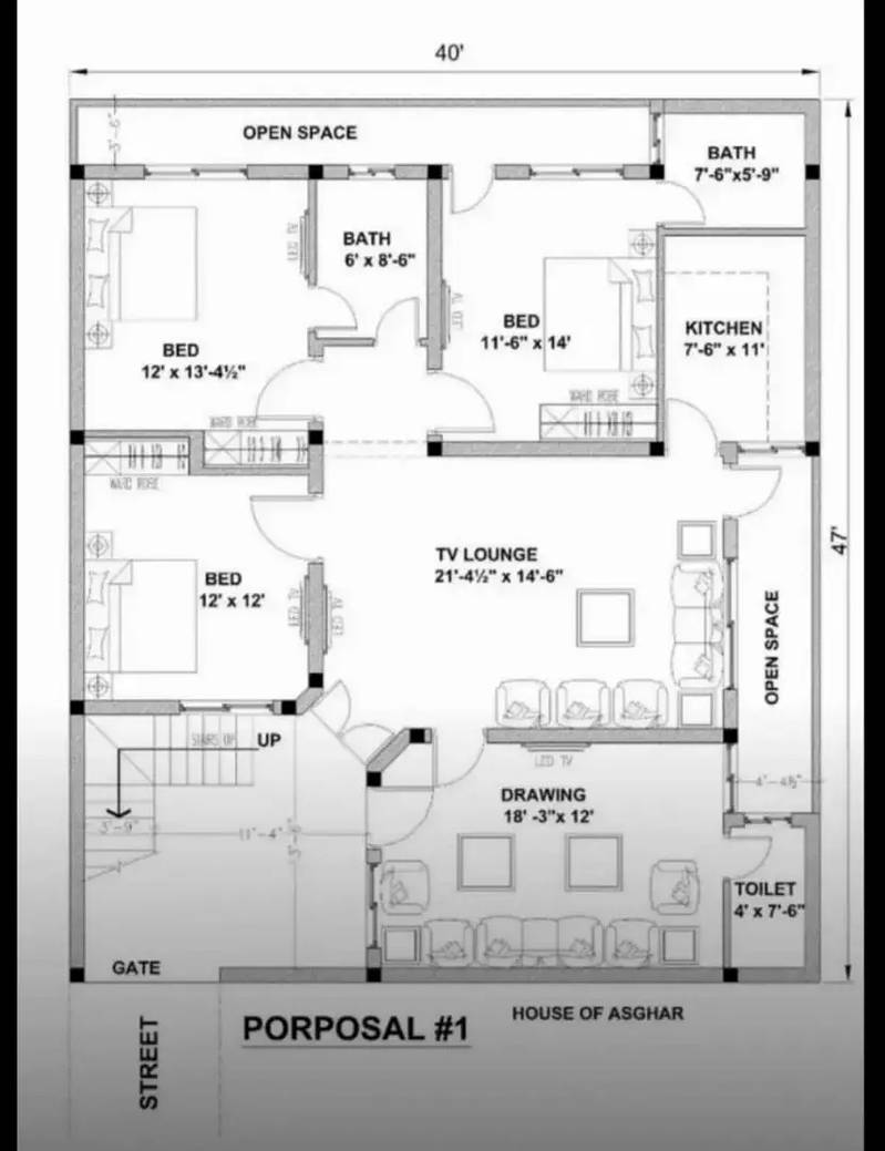 House Map | Home Plan | Front Elevation | Interior Design|Map Designer 1