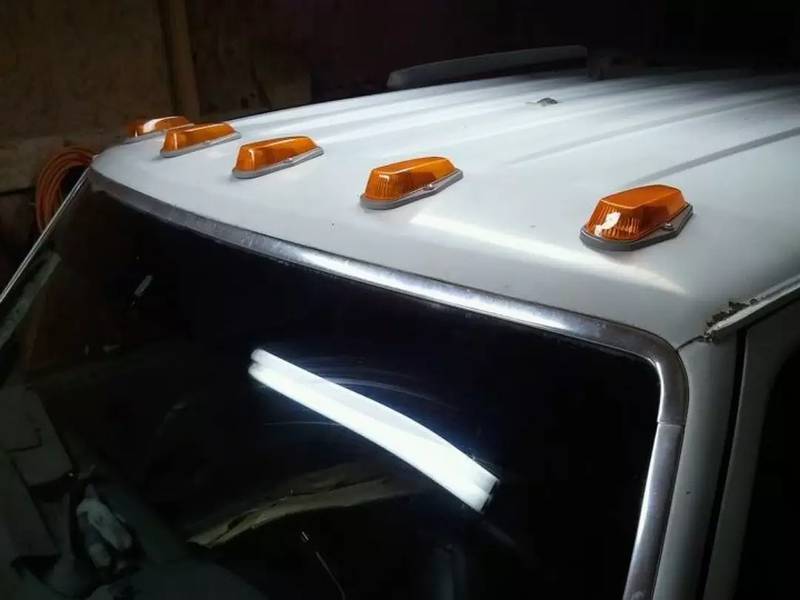 Orange roof warning lamp LED for cars, jeeps/SUV awesome Lok Vigo Rivo 1