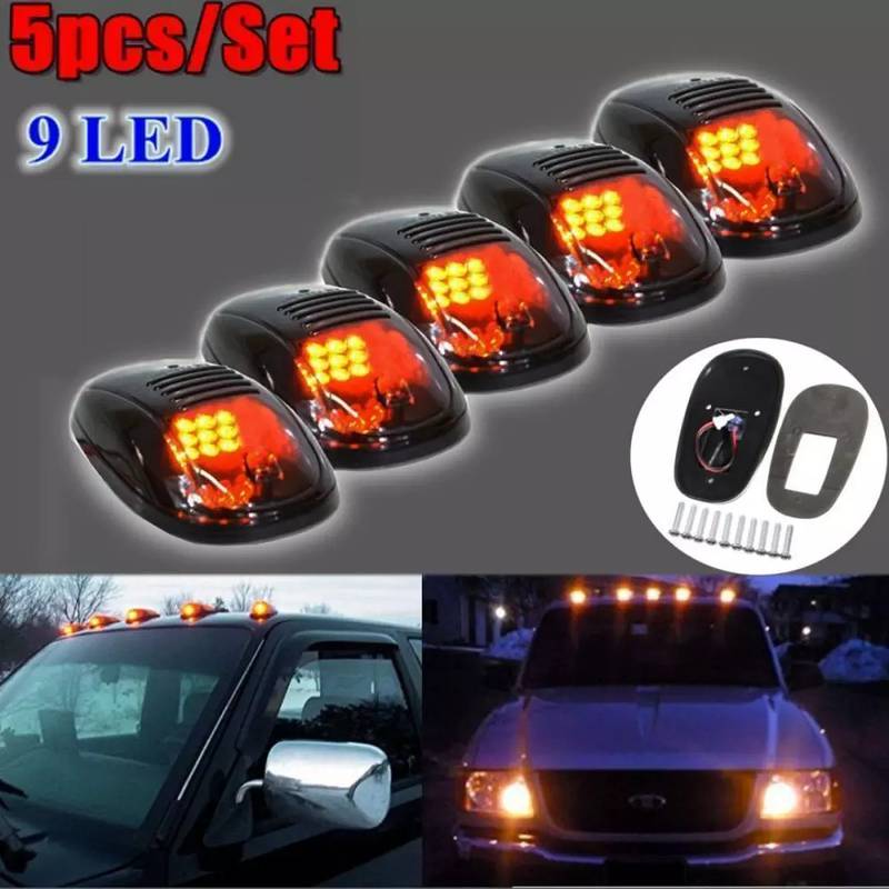 Orange roof warning lamp LED for cars, jeeps/SUV awesome Lok Vigo Rivo 5