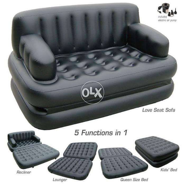 5 IN 1 SOFA Cum Bed in Pakistan 0