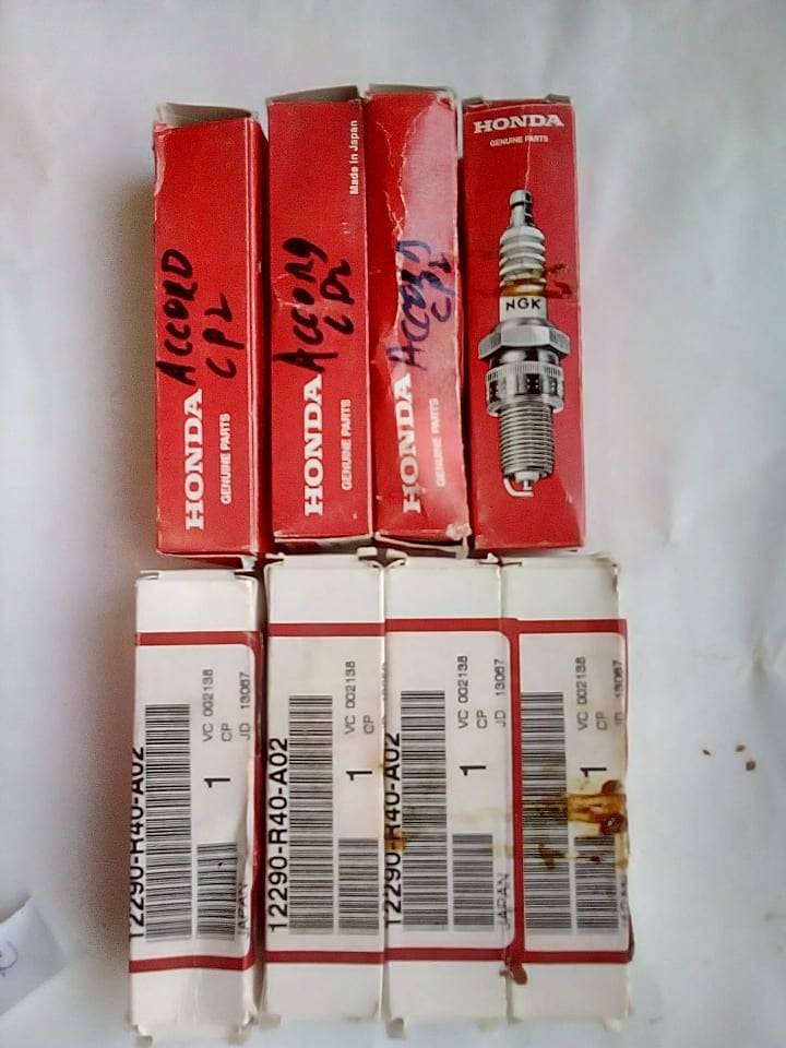 Honda accord cp2 & cr2 spark plugs(denso & NGK) 0