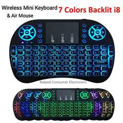 New Wireless Mini Keyboard/Air Mouse - RBG 0