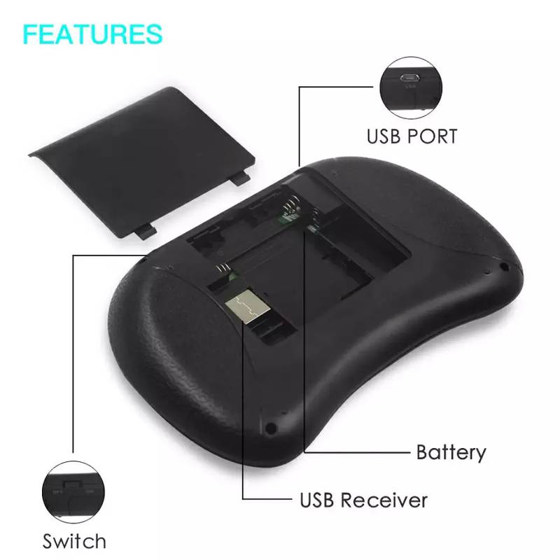 New Wireless Mini Keyboard/Air Mouse - RBG 2