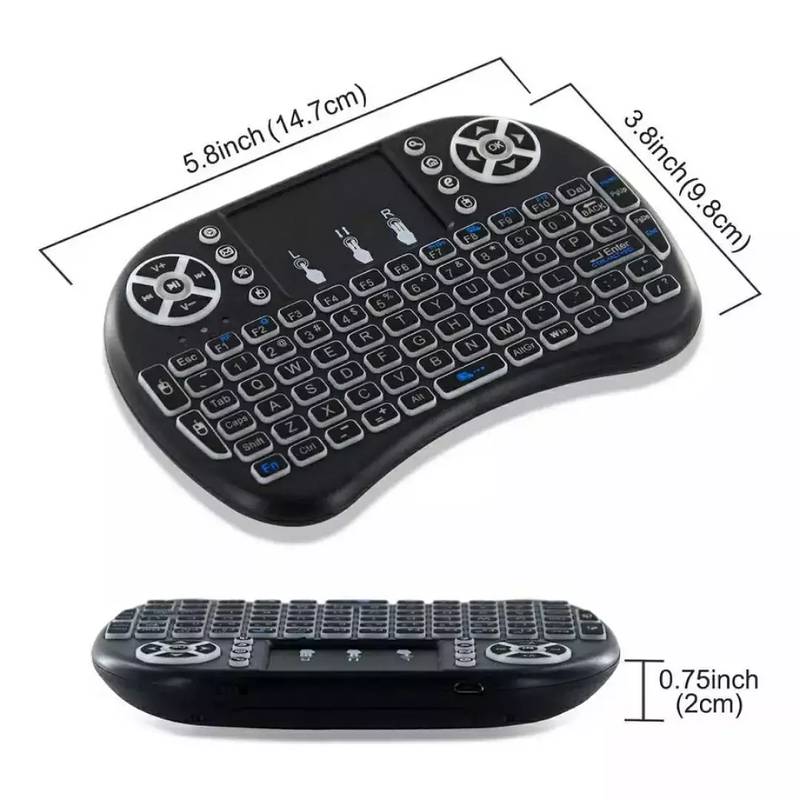 New Wireless Mini Keyboard/Air Mouse - RBG 3