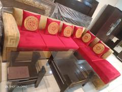 New L-Shaped Sofa Set Beautiful Design 6 Seater