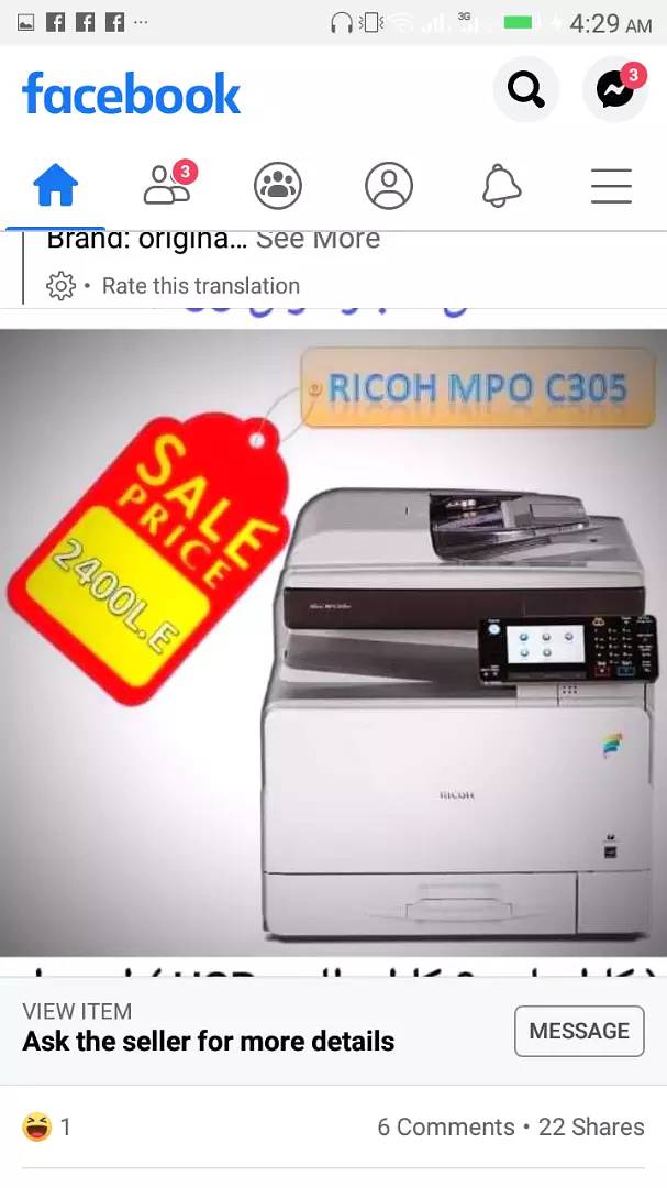 photo copiers All Xerox5855  Ricoh All 10