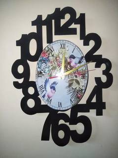 Wall clock customize with ur own photos dail