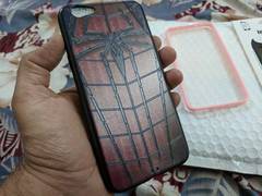 Oppo f1s Spiderman 3d Relief Emboss Printed Silicone Soft Cover Case 0