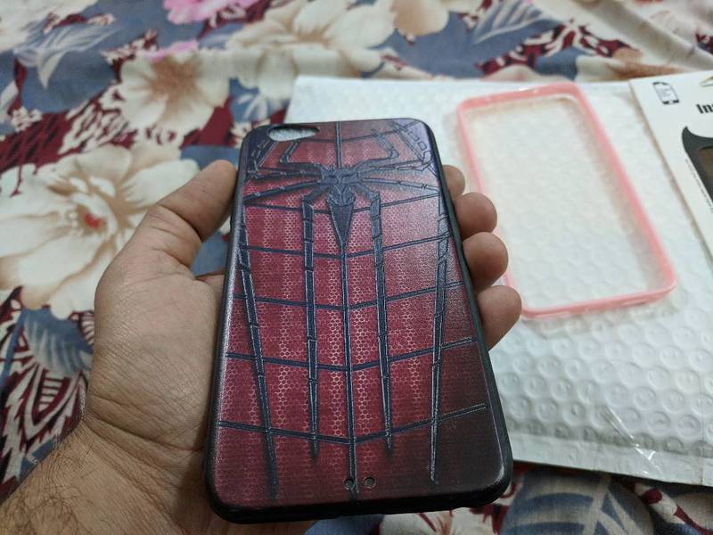 Oppo f1s Spiderman 3d Relief Emboss Printed Silicone Soft Cover Case 1