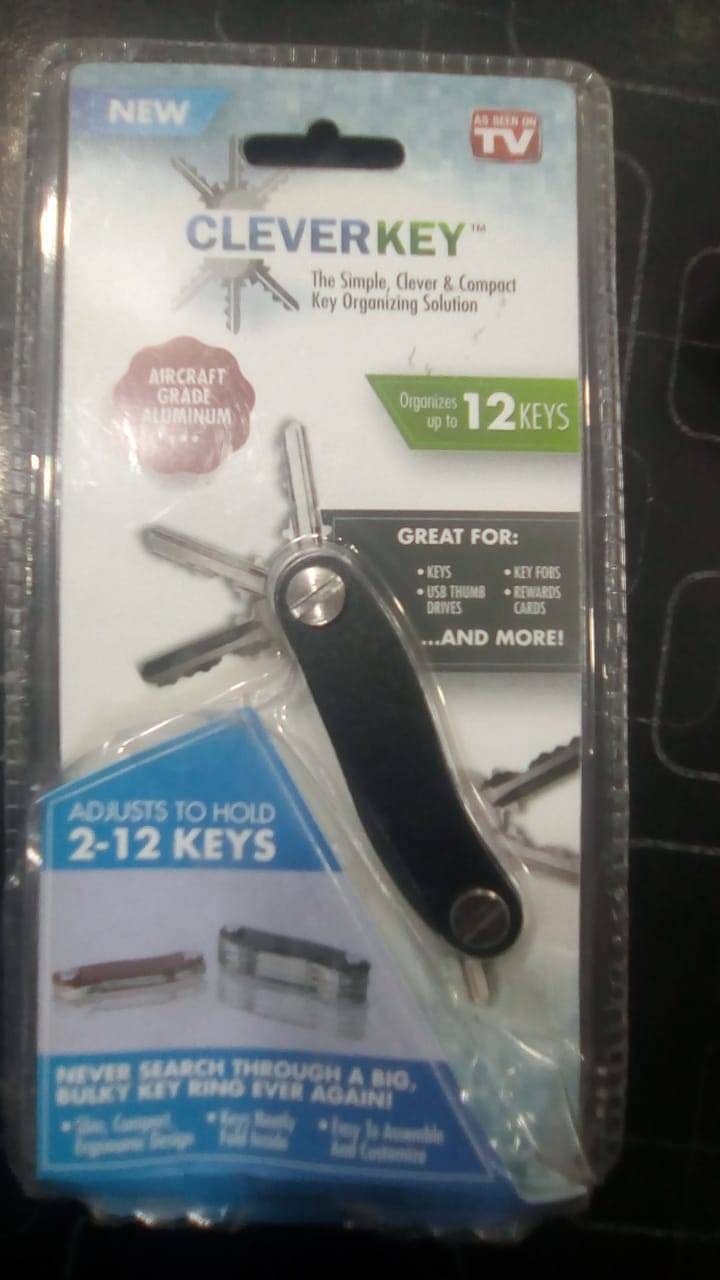 Clever Key Organizes To 12 Keys Smart Pocket Organizer 0