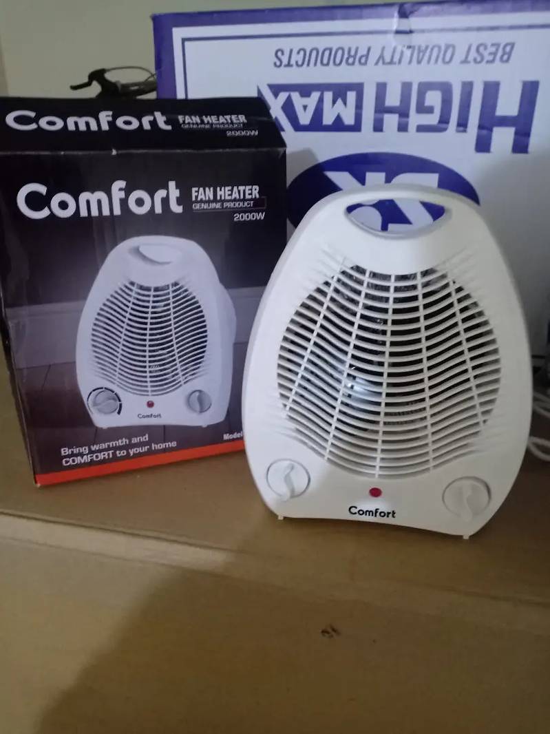 Elictric fan heater, 2000 watts, best working fan heater 1