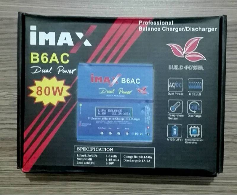 IMax B6. Professional Lipo Battery Charger - Dual Power 1