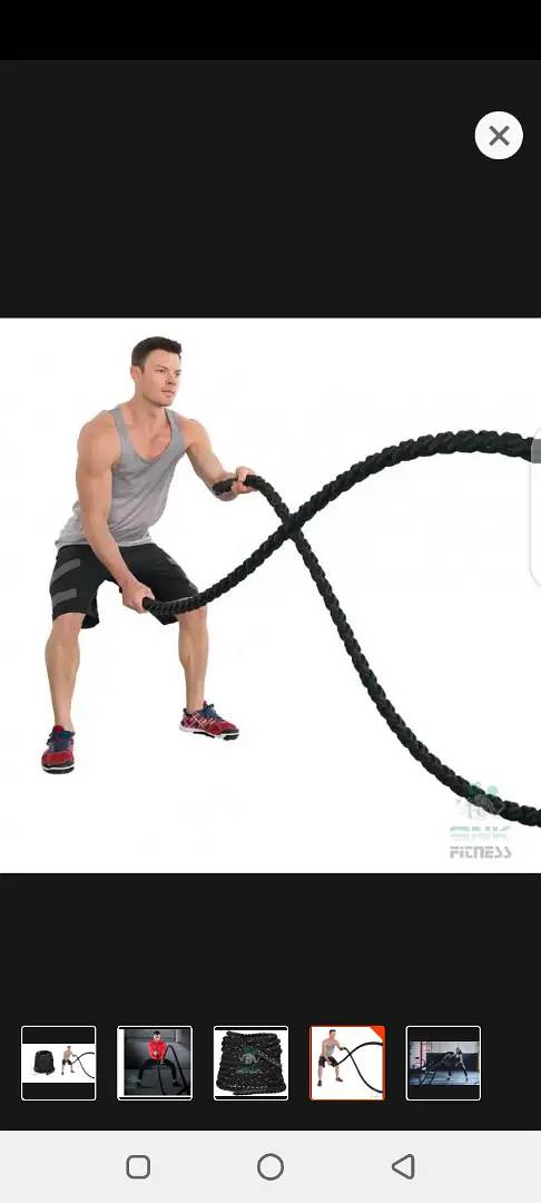 Battle Rope Fitness Muscle Strength 1