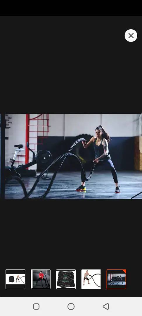 Battle Rope Fitness Muscle Strength 2