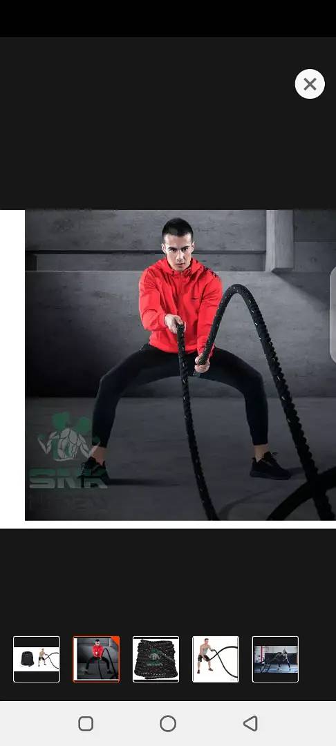 Battle Rope Fitness Muscle Strength 7