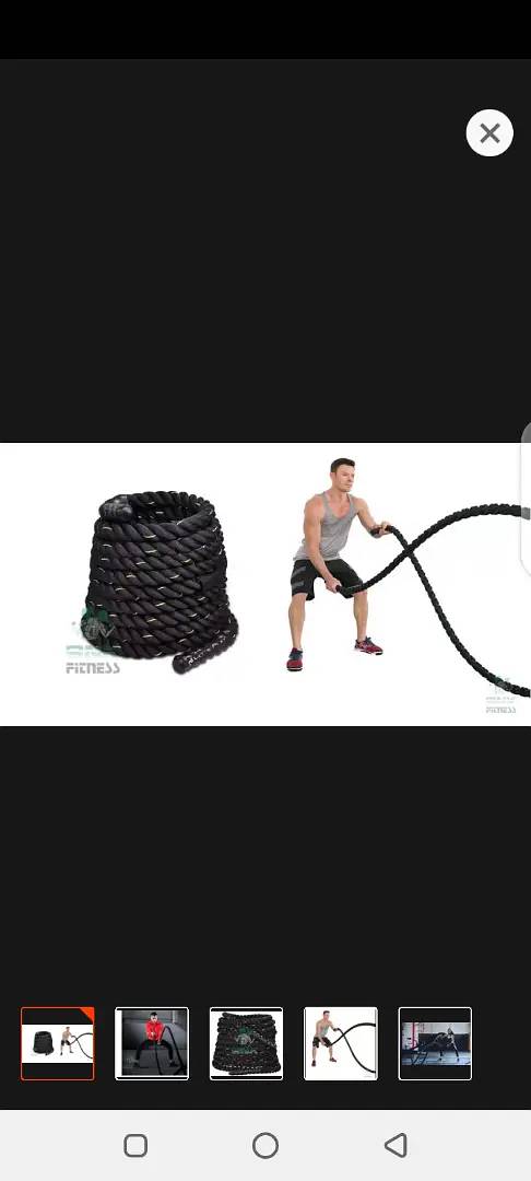 Battle Rope Fitness Muscle Strength 10