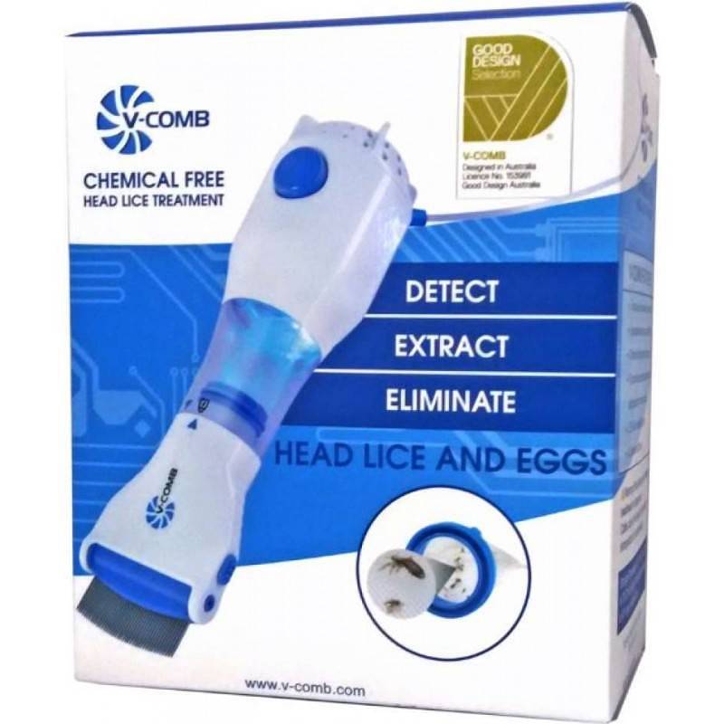 V-Comb - Eliminate Head Lice And Eggs (The Anti-Lice Machine) 1