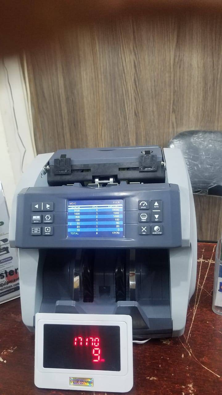 cash currency note counting machine in pakistan with fake detection 18