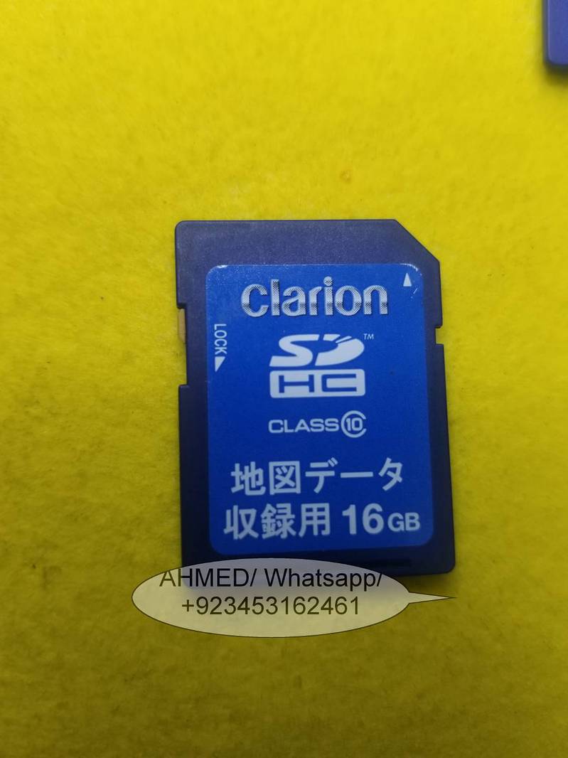 Clarion MAX775W MAX776W MAX777W   MAX778W   Map data sd card  orignal 1